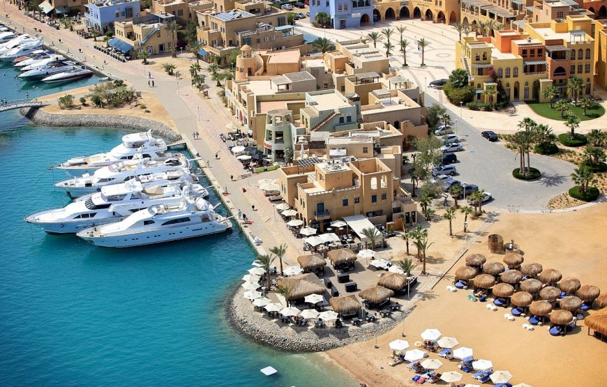 El Gouna Lagoon Boat & City Tour from Hurghada